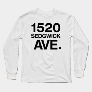 1520 SEDGWICK AVE. Long Sleeve T-Shirt